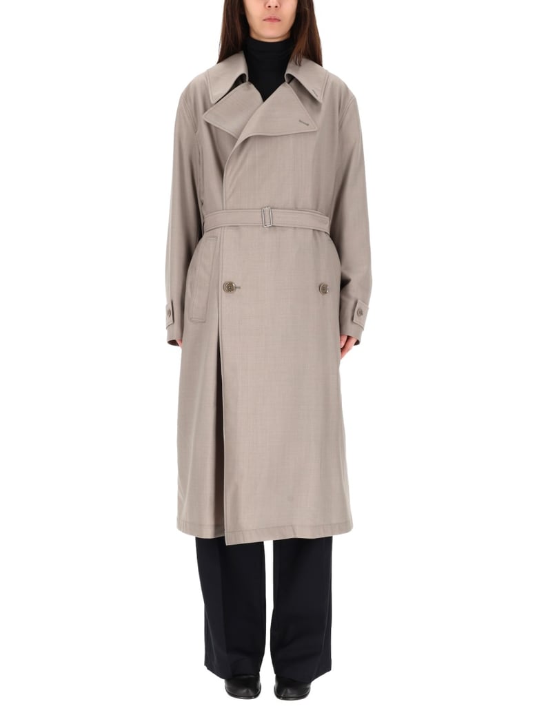 double-breasted trench coat by Selfnex