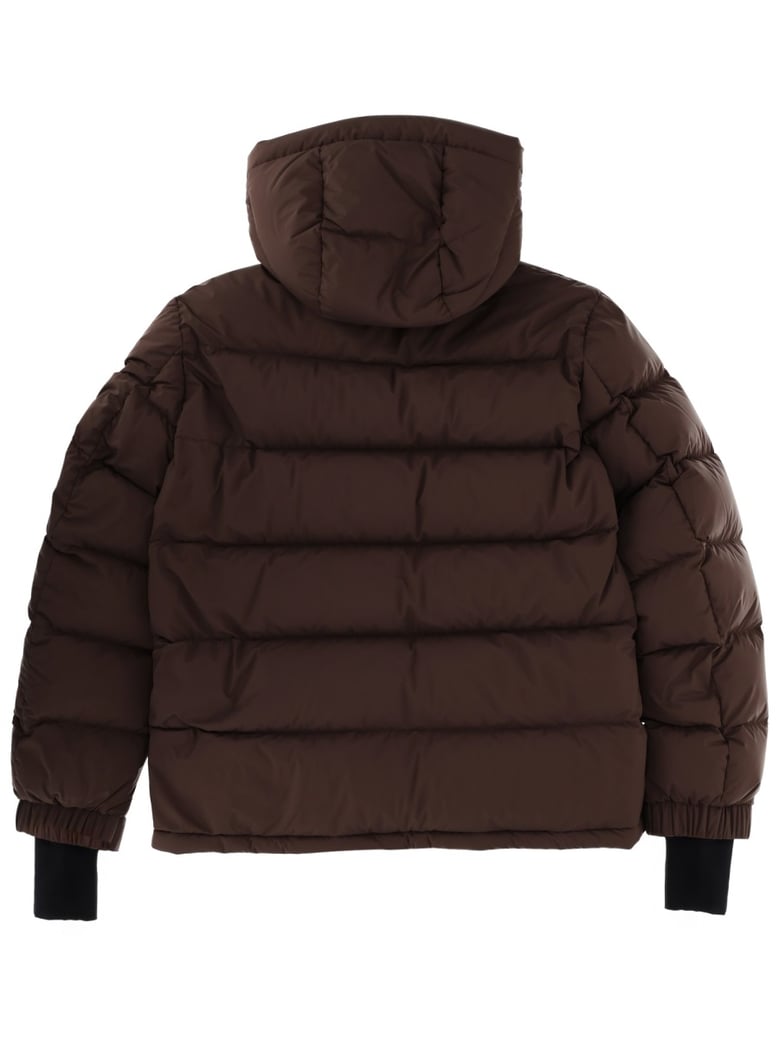 isorno jacket in brown by Selfnex