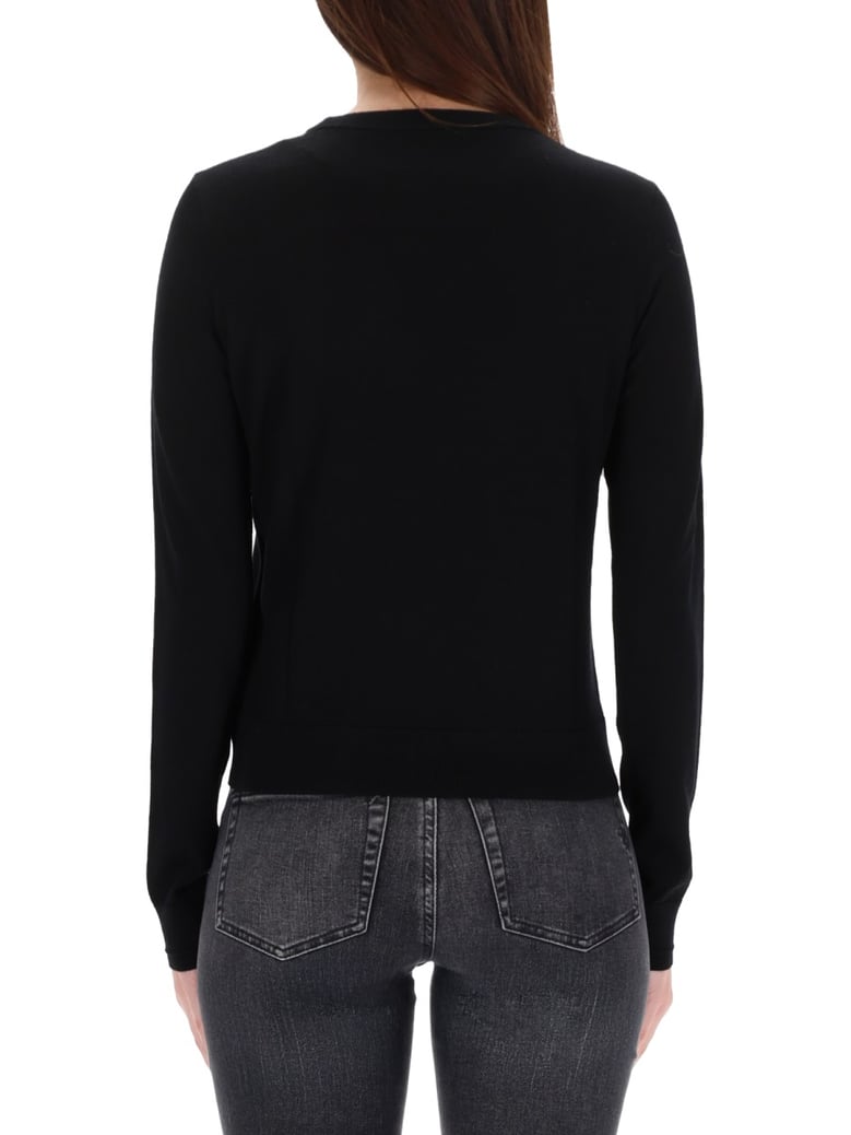 jersey sweater in black by Selfnex