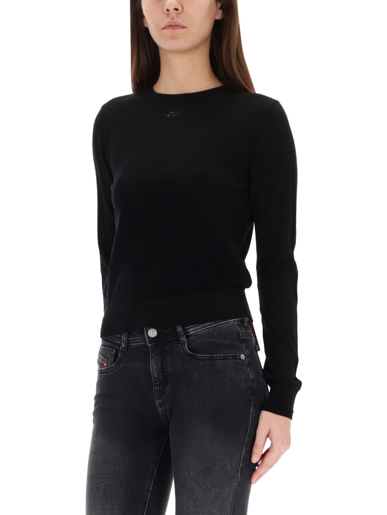 jersey sweater in black by Selfnex