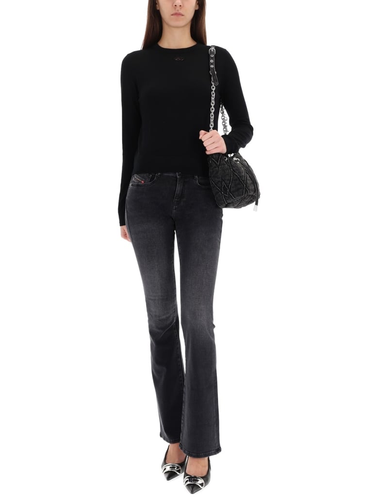jersey sweater in black by Selfnex
