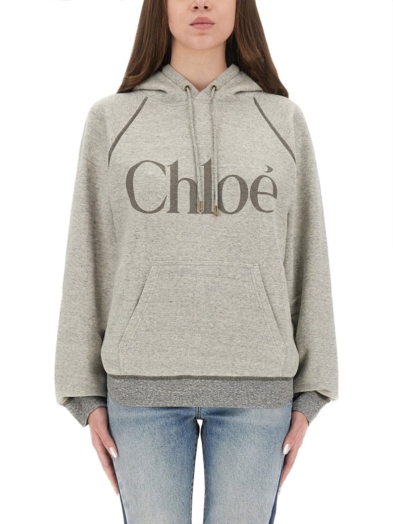 oversized logo hoodie by Selfnex
