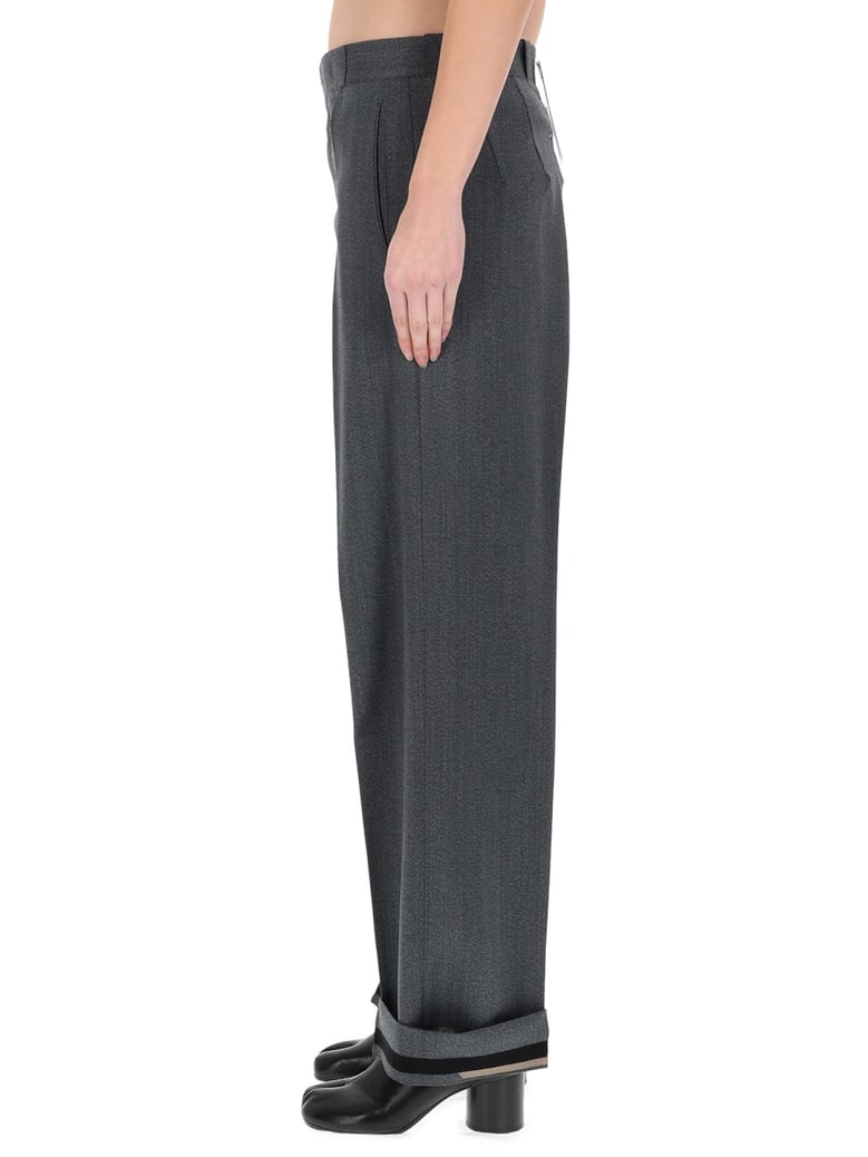 tailored grey pants by Selfnex