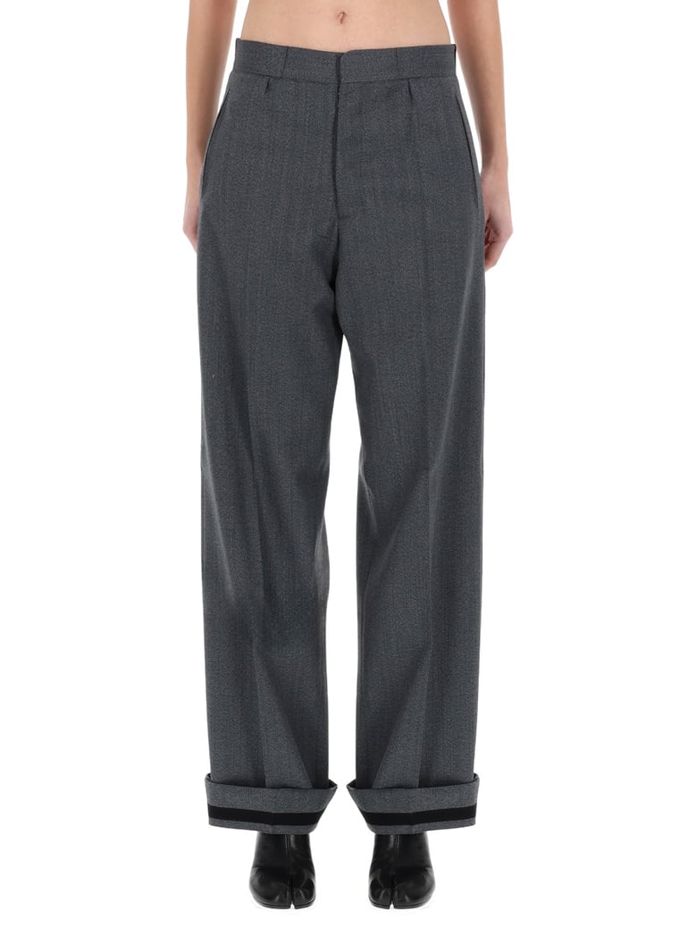 tailored grey pants by Selfnex