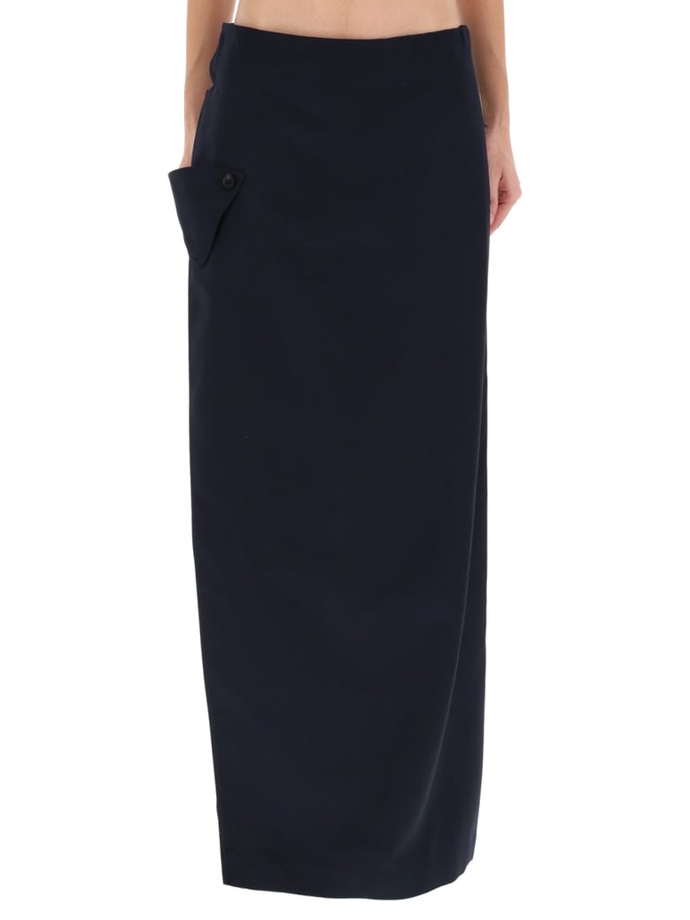 wraparound pants skirt by Selfnex