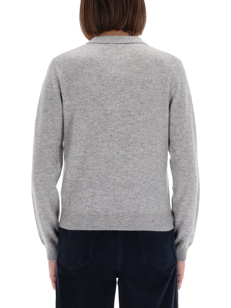 cashmere polo shirt by Selfnex