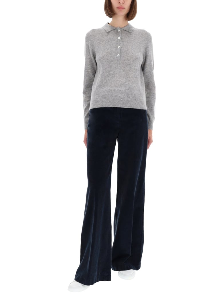cashmere polo shirt by Selfnex