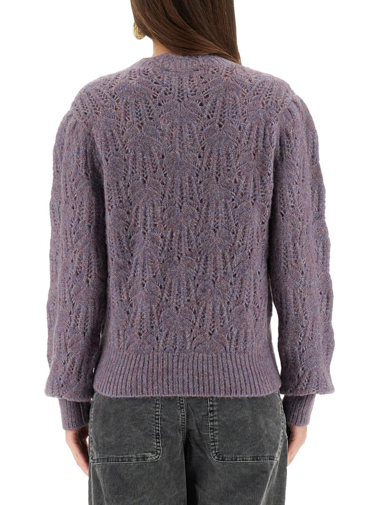 celestine sweater in purple by Selfnex