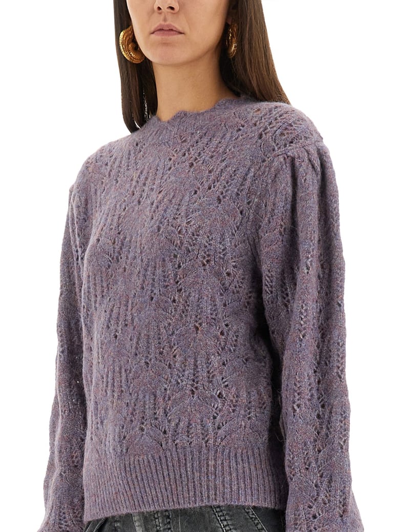 celestine sweater in purple by Selfnex