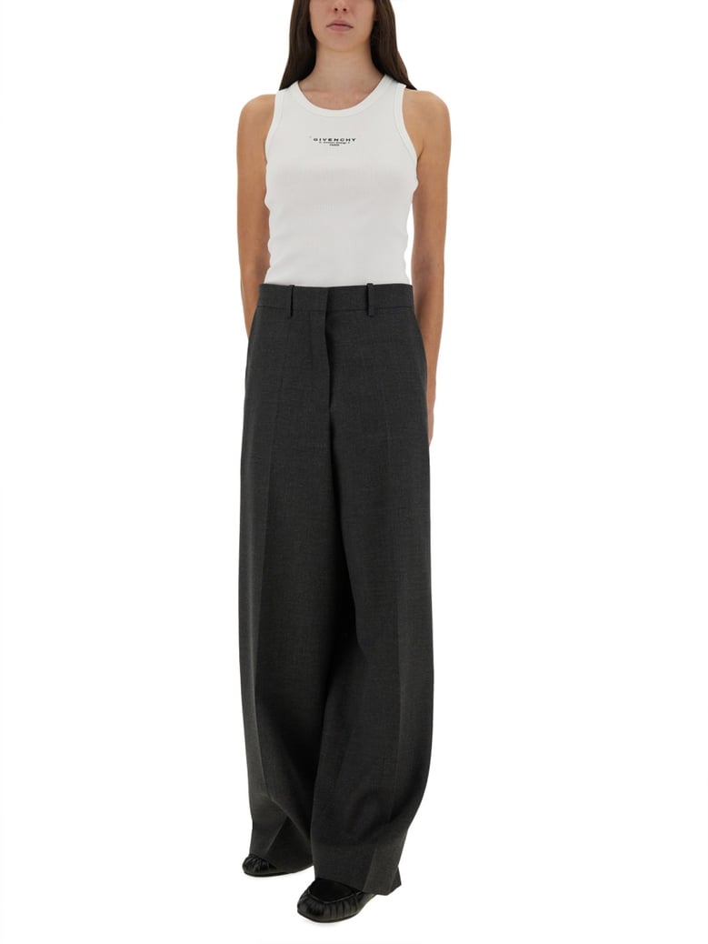 slim tank top with logo print by Selfnex