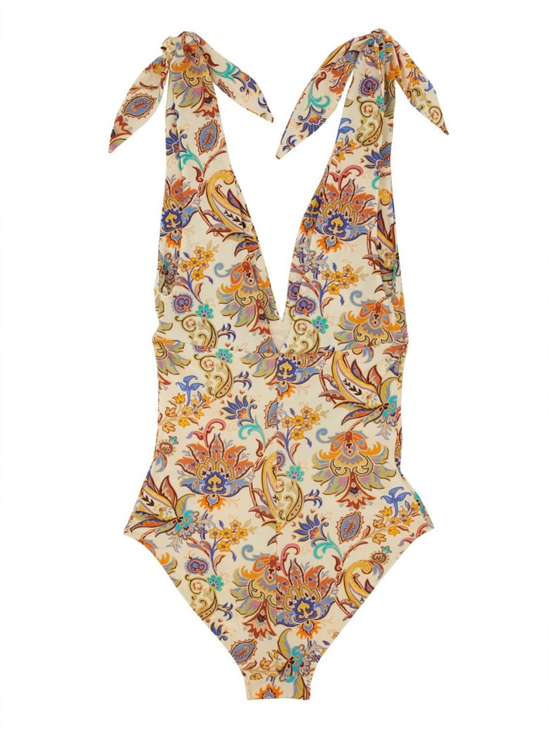 one-piece swimsuit printed multicolour by Selfnex