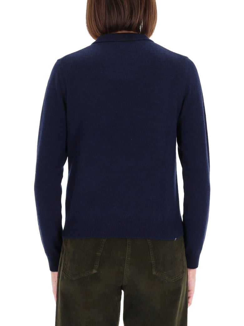cashmere polo shirt by Selfnex