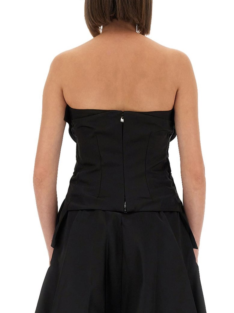 strapless corset top by Selfnex