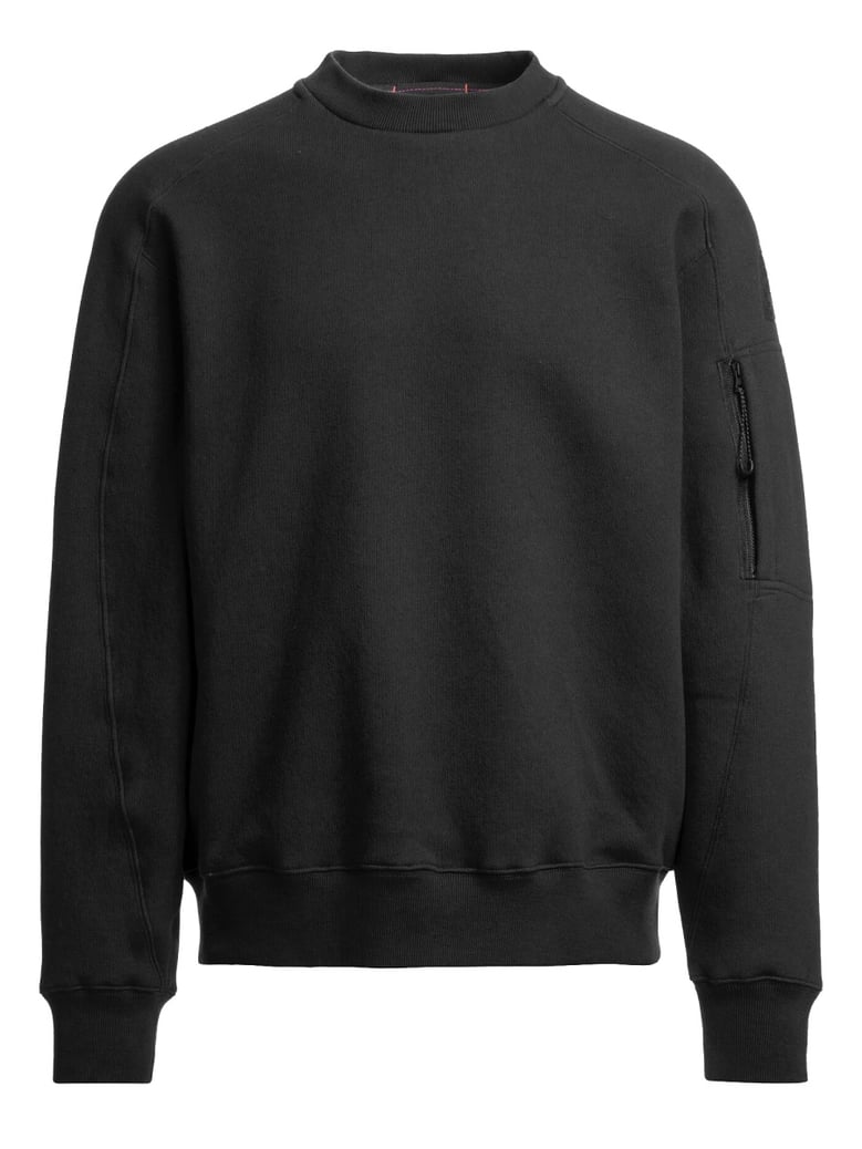 viggo sweatshirt in black by Selfnex