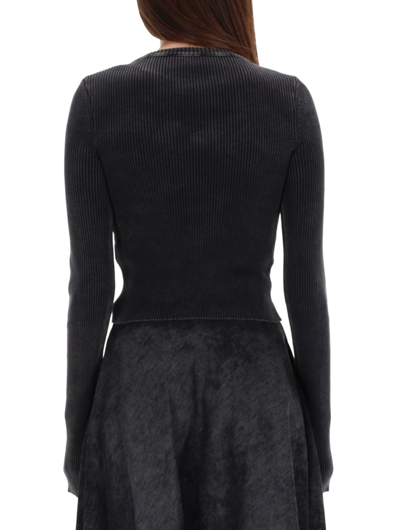 cropped cotton t-shirt by Selfnex