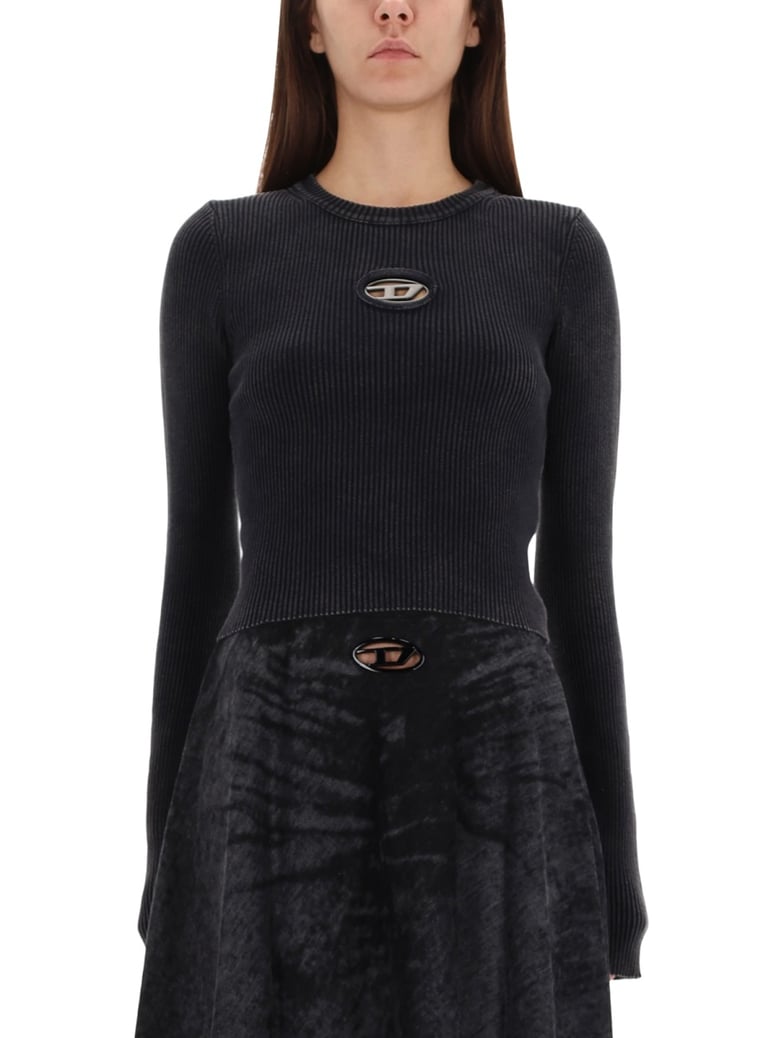 cropped cotton t-shirt by Selfnex