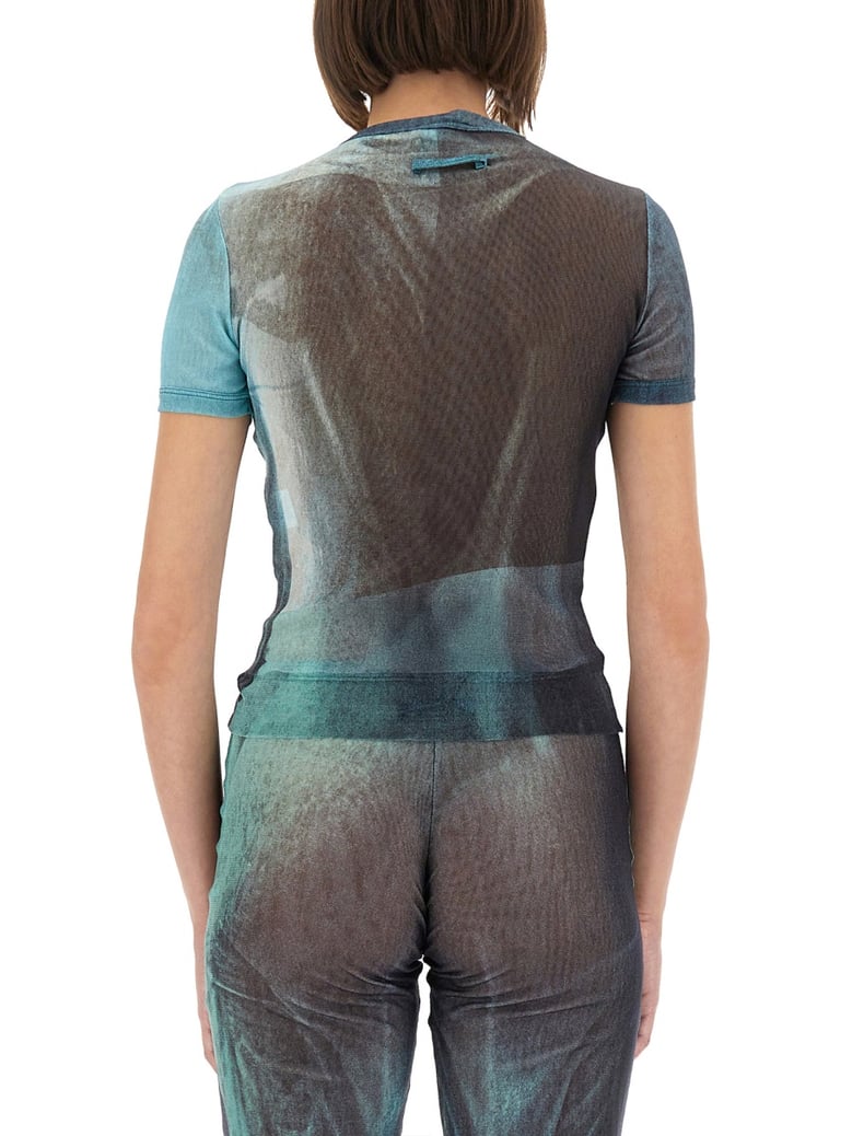 water mesh t-shirt by Selfnex