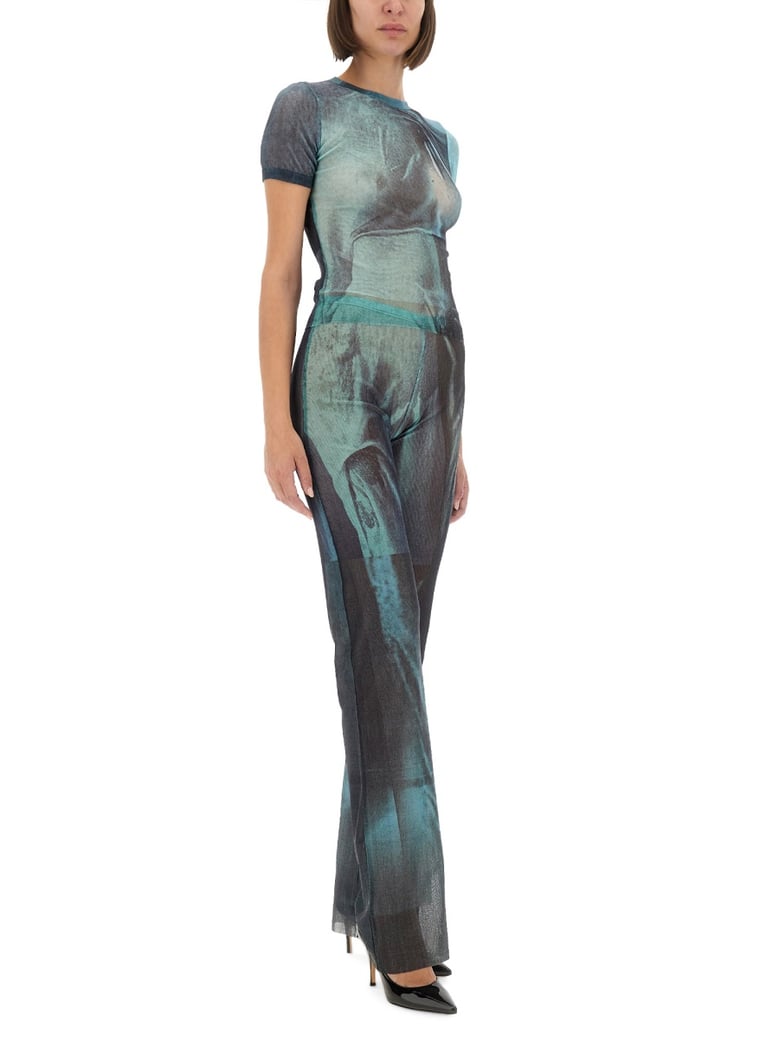 water mesh t-shirt by Selfnex