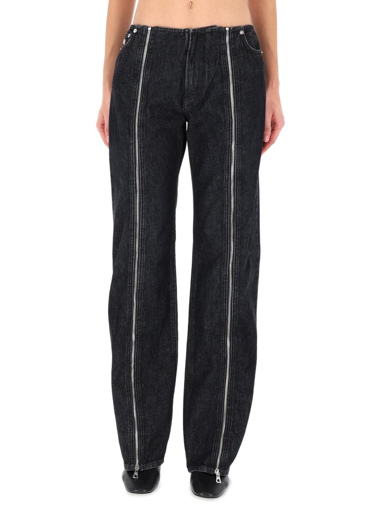 double zipper pants by Selfnex