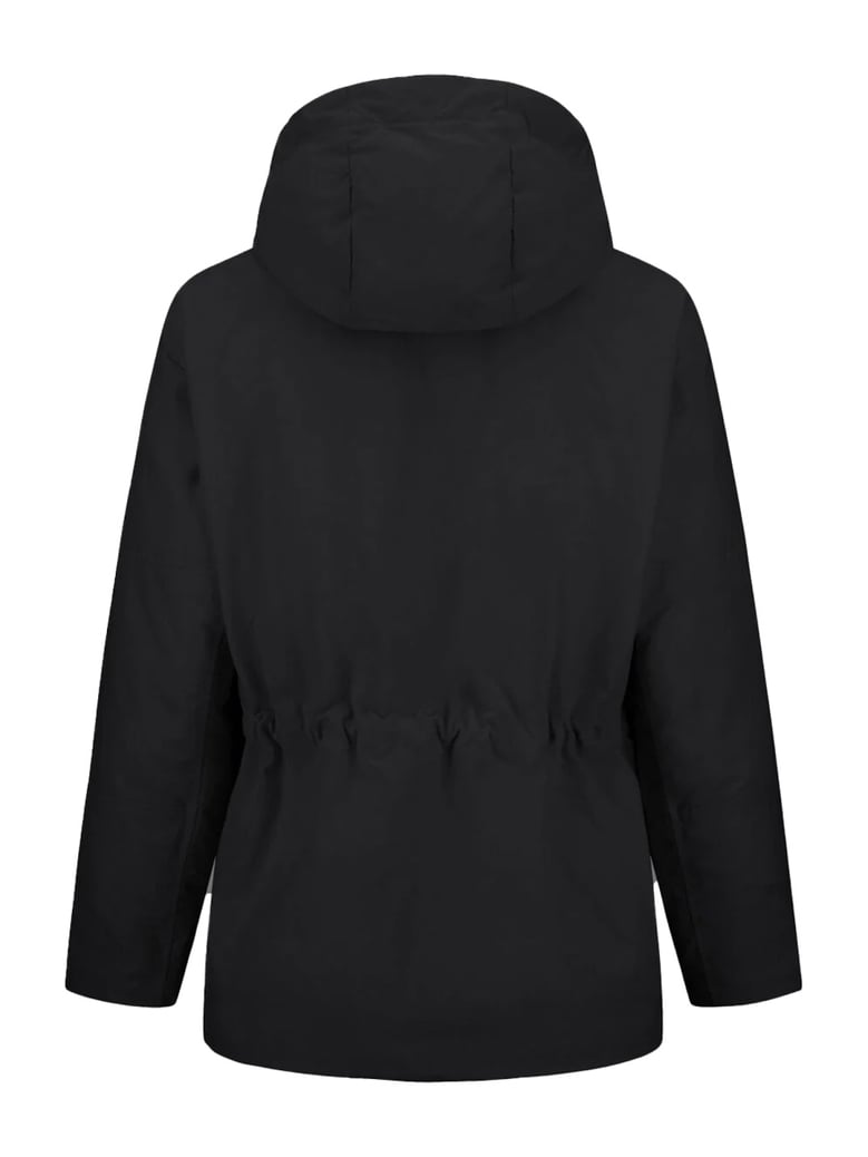 crinkle metallic parka by Selfnex