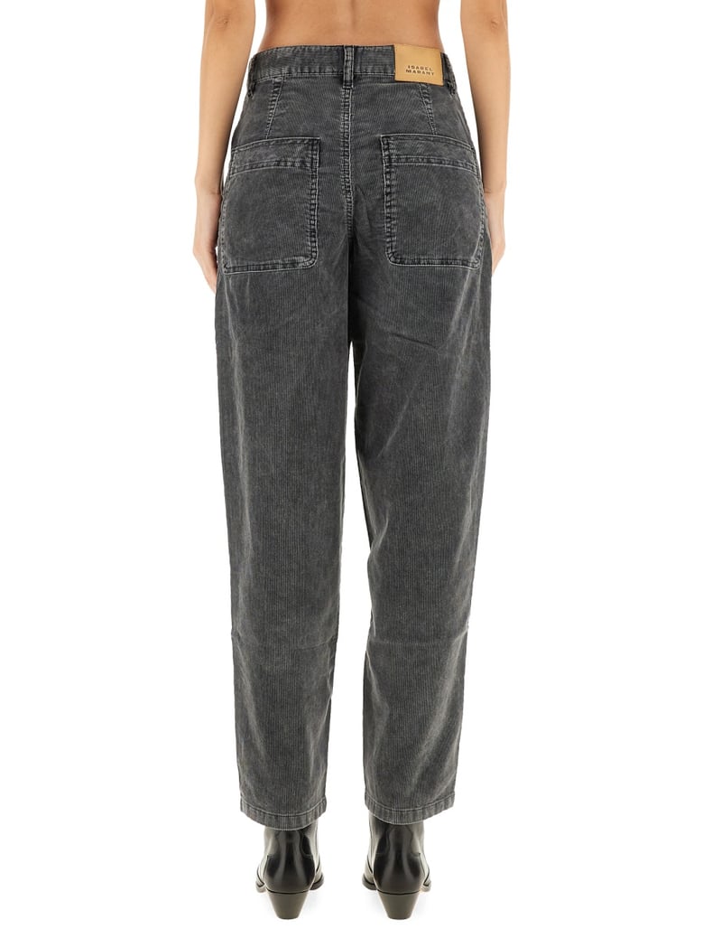 black pants with cotton blend by Selfnex