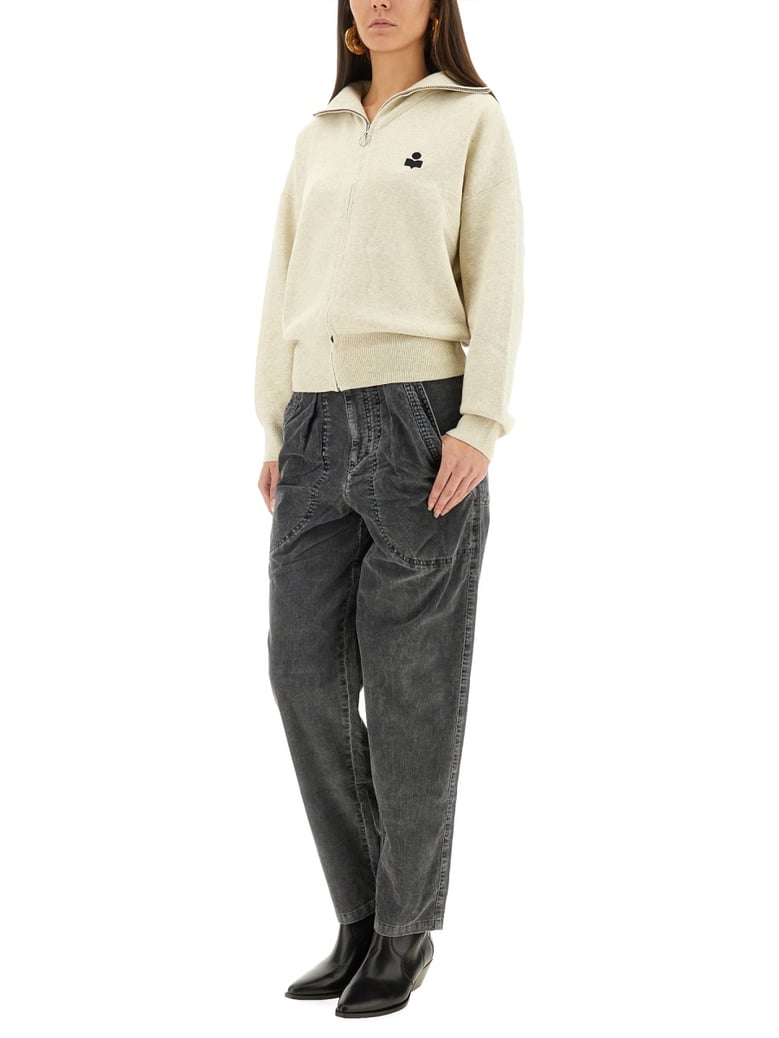 black pants with cotton blend by Selfnex