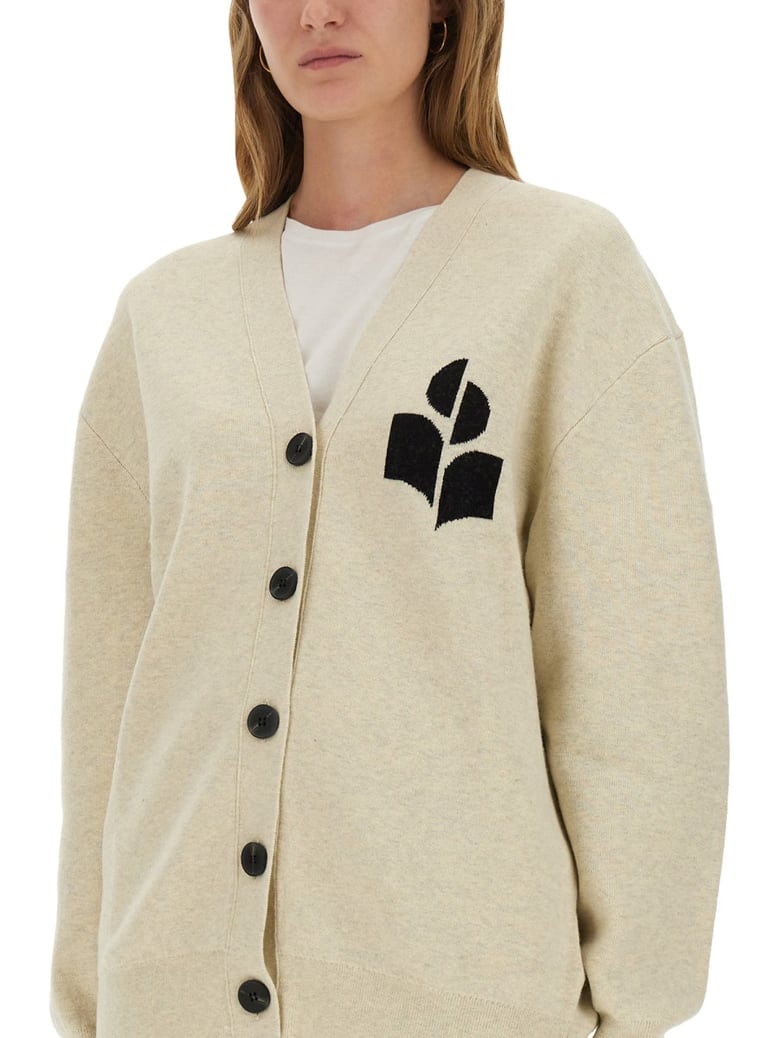 norton cardigan in beige by Selfnex