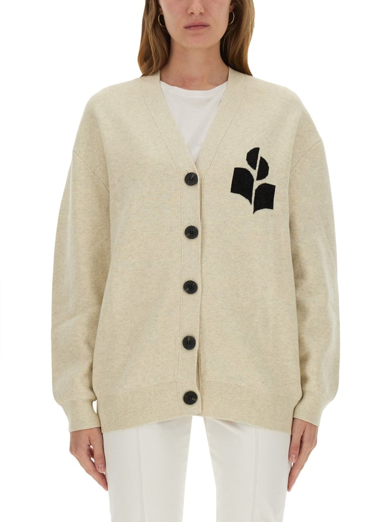 norton cardigan in beige by Selfnex