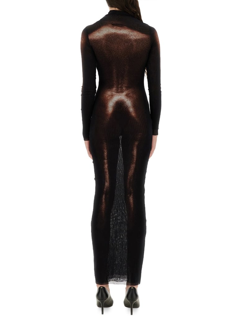 body dust print dress by Selfnex
