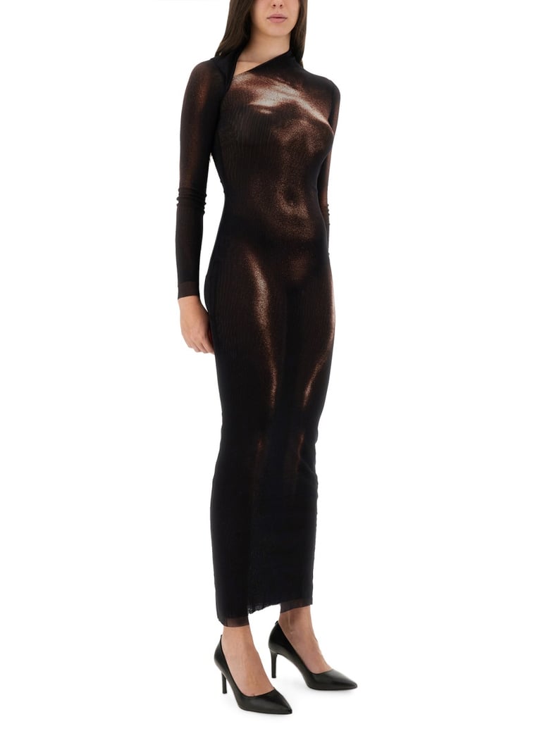 body dust print dress by Selfnex