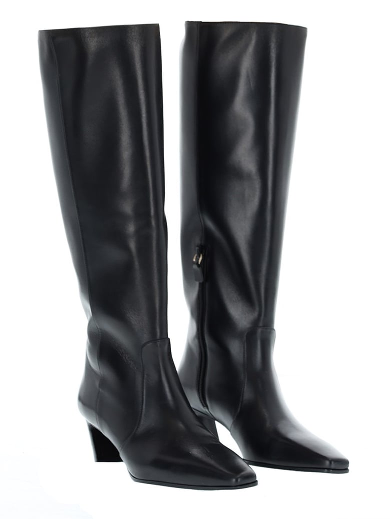 leather stassi boots by Selfnex