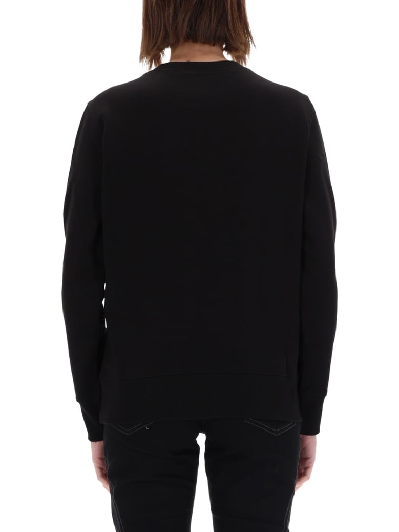 logo sweatshirt in black by Selfnex
