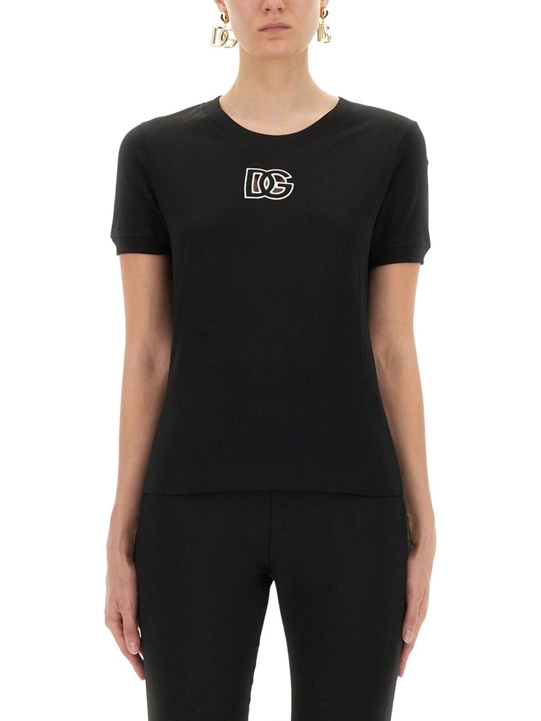 jersey t-shirt with logo embroidery by Selfnex