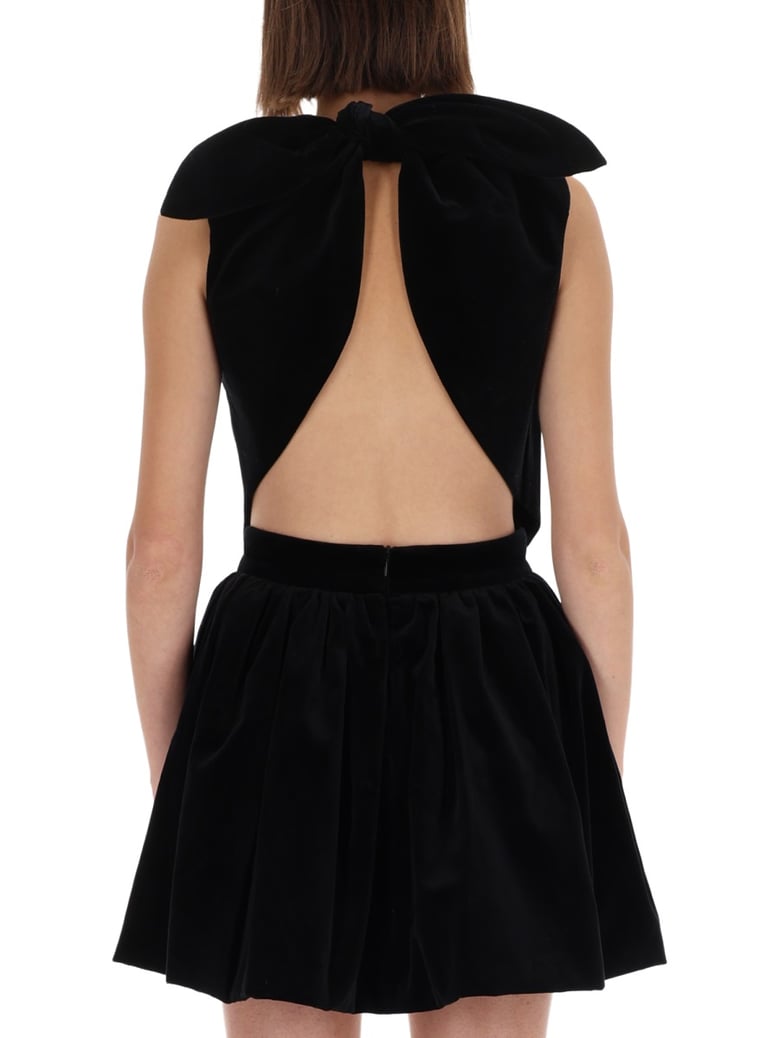 velvet foulard top by Selfnex