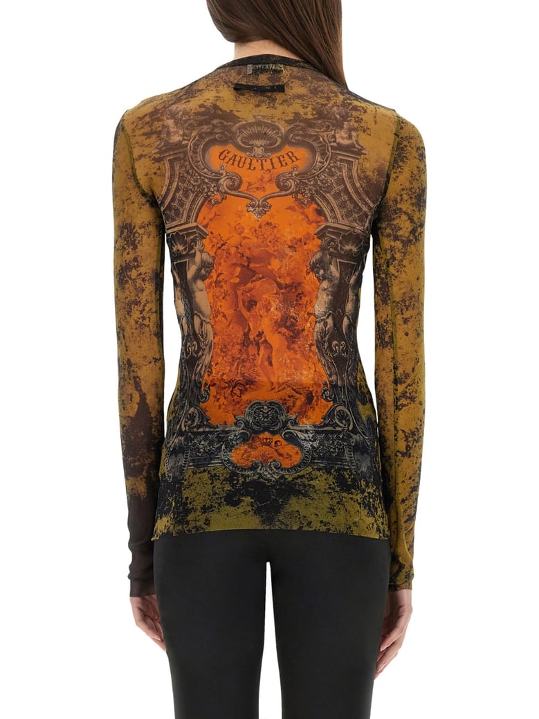 top médaillon multicolour by Selfnex