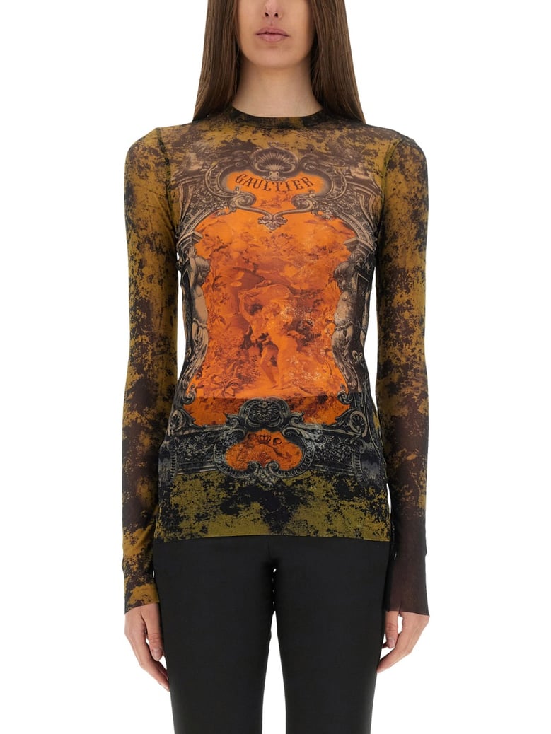 top médaillon multicolour by Selfnex