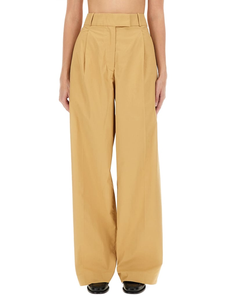 veronica straight fit pants by Selfnex