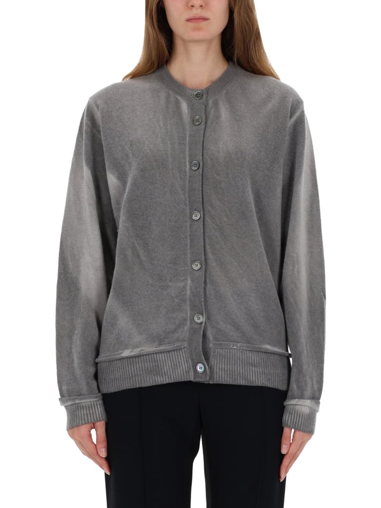 merino wool cardigan by Selfnex