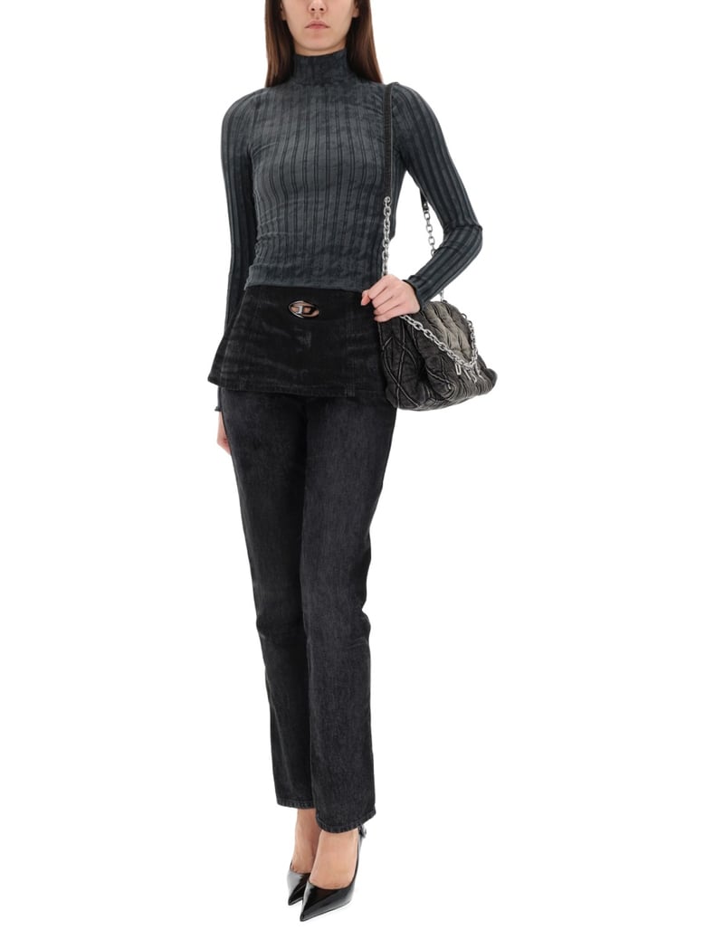 t-clawa top in grey by Selfnex