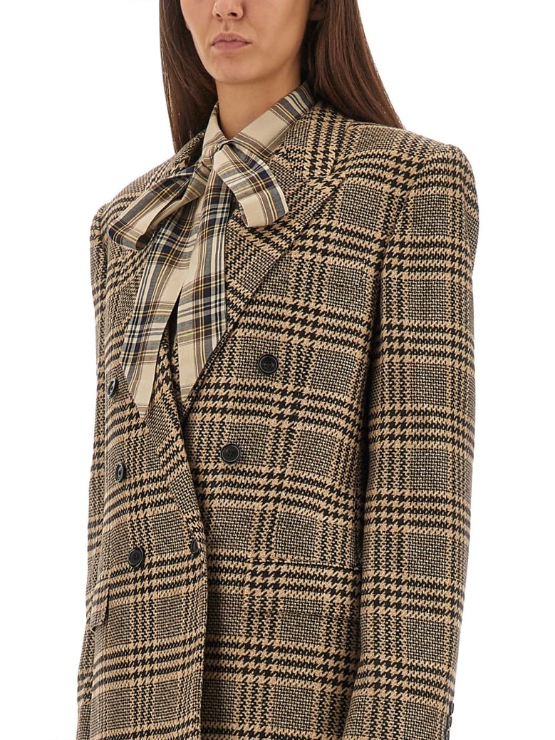 silk and cashmere jacket by Selfnex
