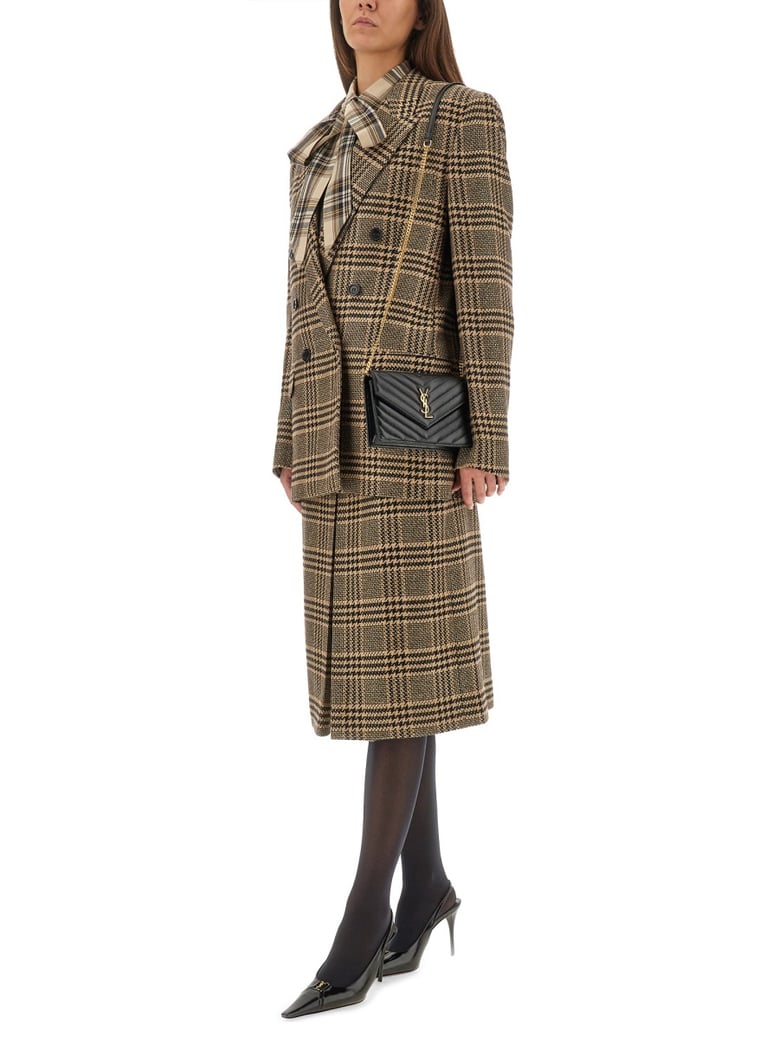 silk and cashmere jacket by Selfnex