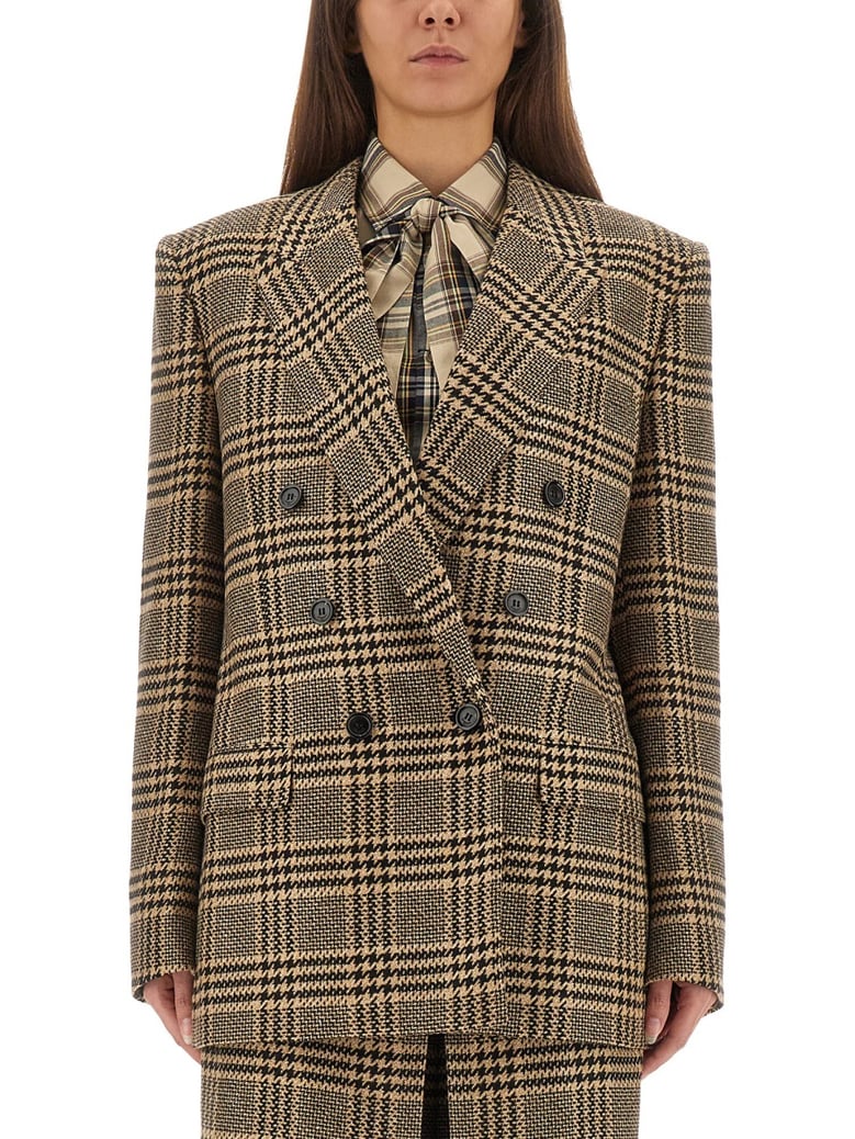 silk and cashmere jacket by Selfnex