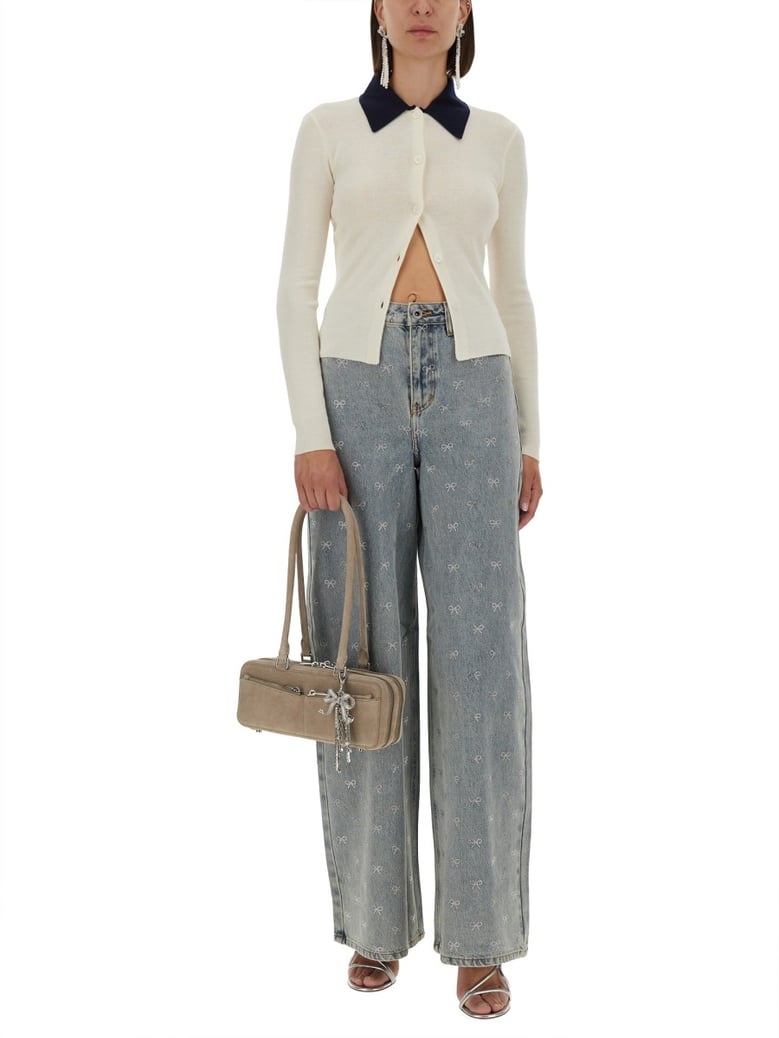 merino wool cardigan by Selfnex