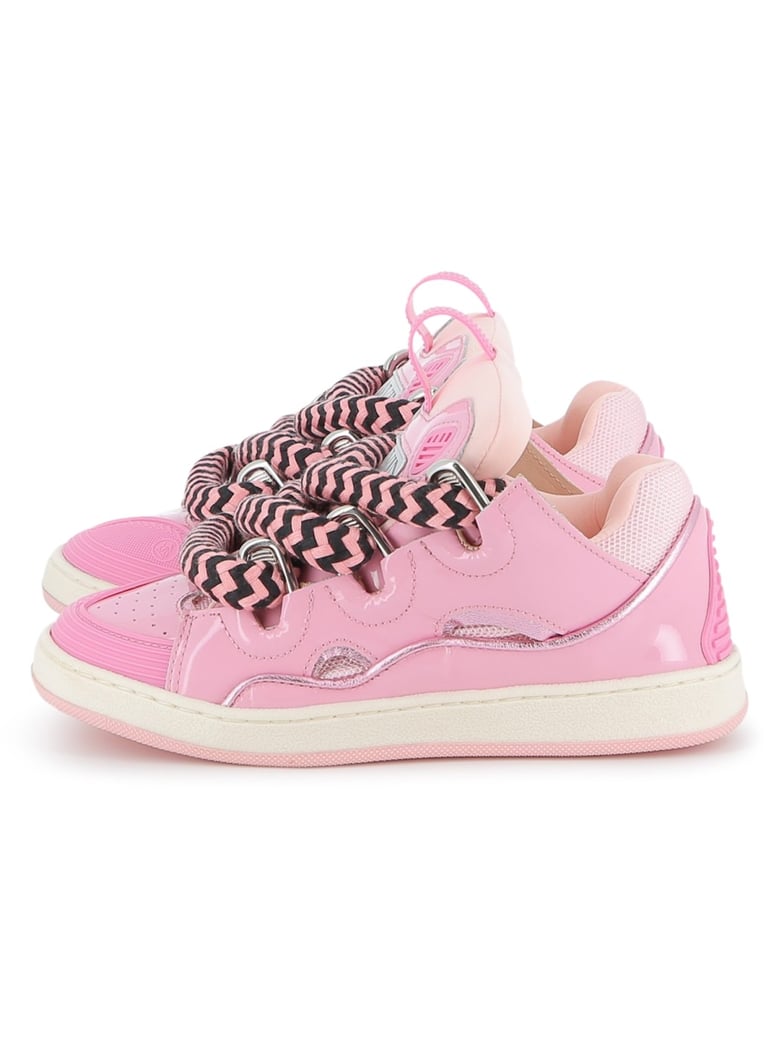 sneakers pink leather by Selfnex