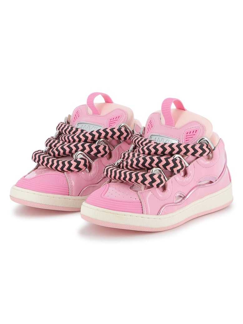 sneakers pink leather by Selfnex