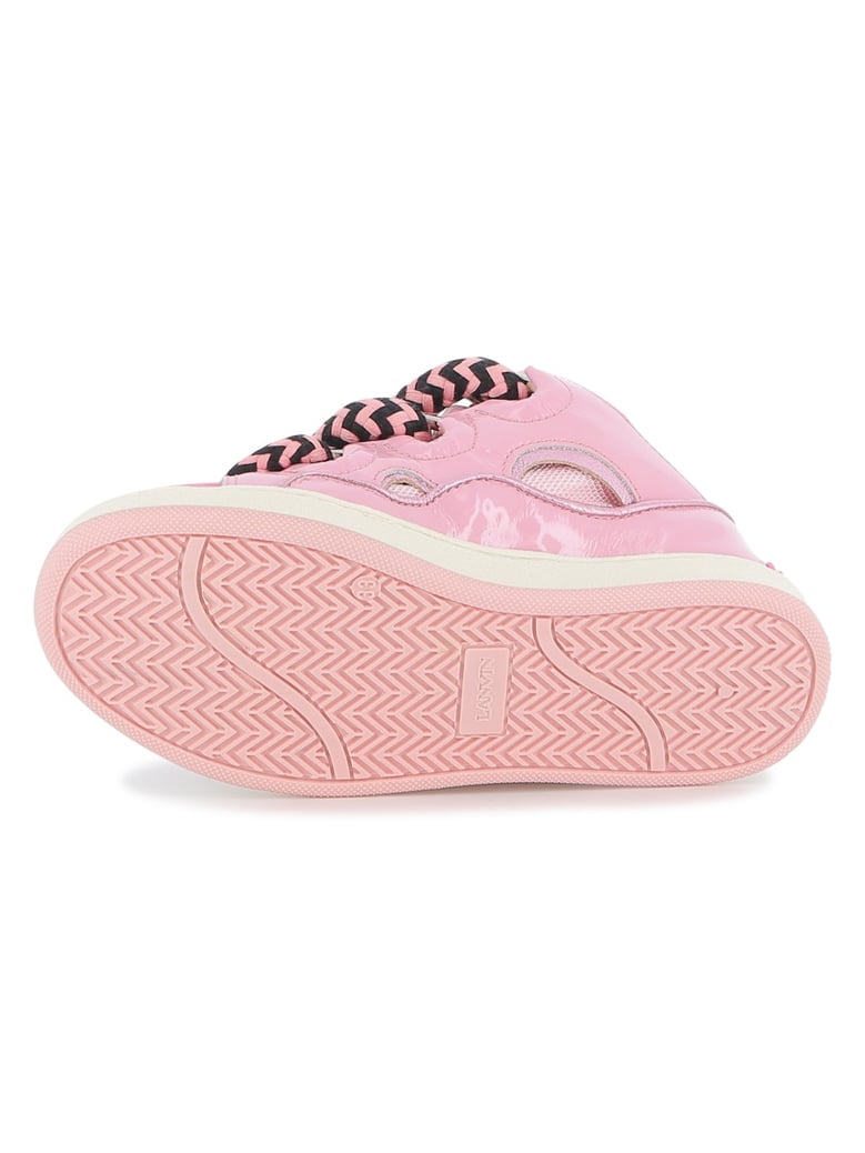 sneakers pink leather by Selfnex