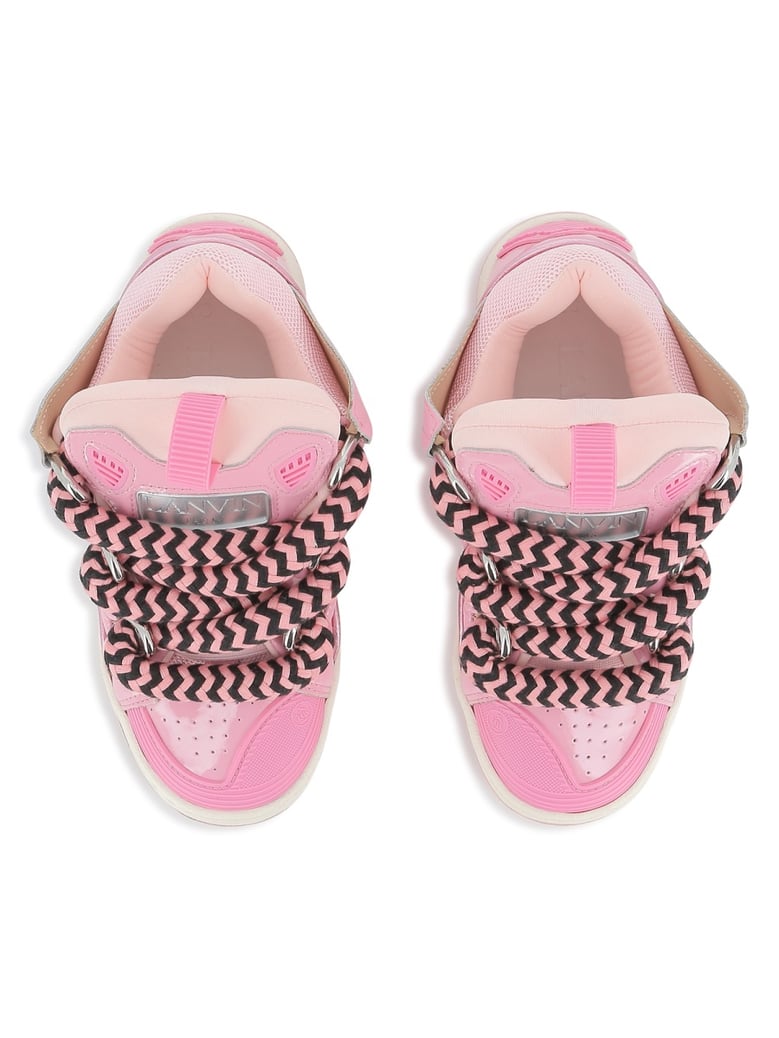 sneakers pink leather by Selfnex