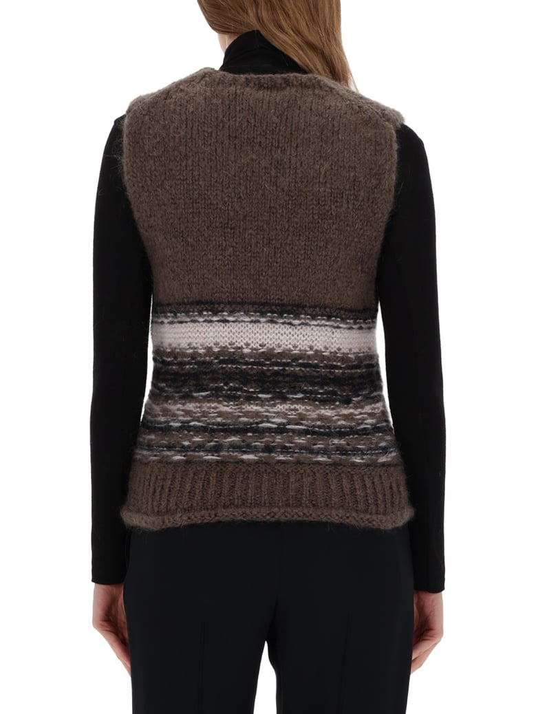 mohair waistcoat by Selfnex