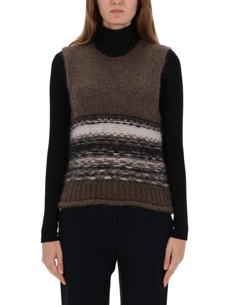mohair waistcoat by Selfnex