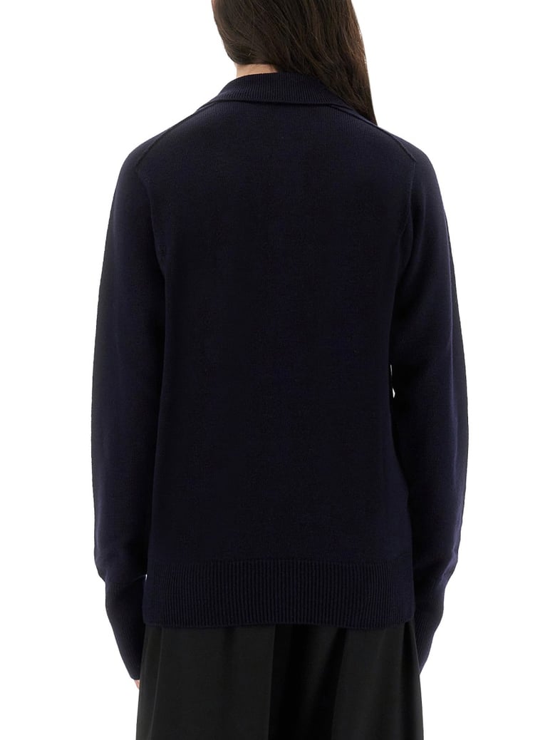 inverness shirt with polo collar by Selfnex